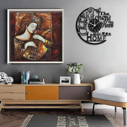 SMD Living minimalistische wandklok