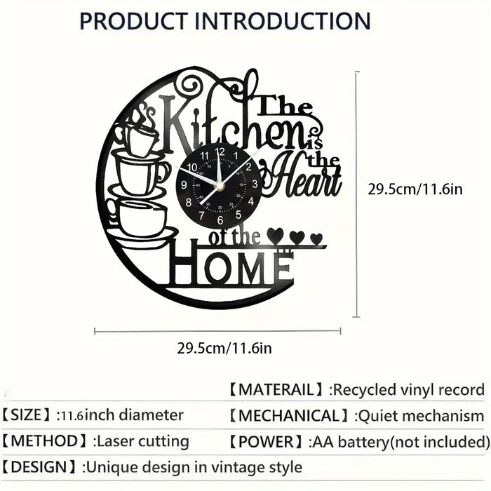 SMD Living minimalistische wandklok