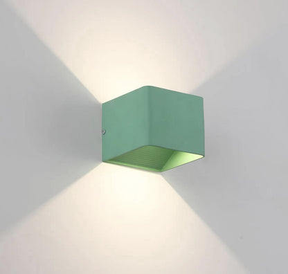 LumiBox moderne vierkante wandlamp