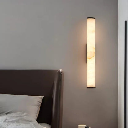 LUMAREX moderne marmerlook led-wandlamp