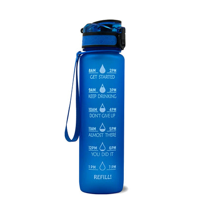 HydraHero waterfles met tijdlijn