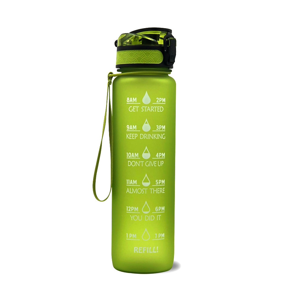 HydraHero waterfles met tijdlijn