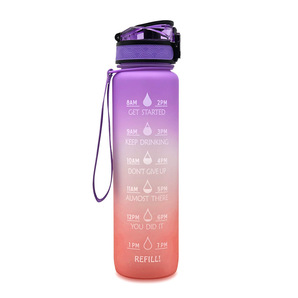 HydraHero waterfles met tijdlijn