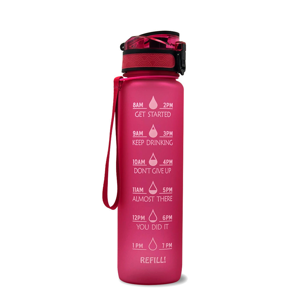 HydraHero waterfles met tijdlijn