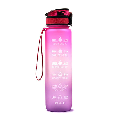 HydraHero waterfles met tijdlijn