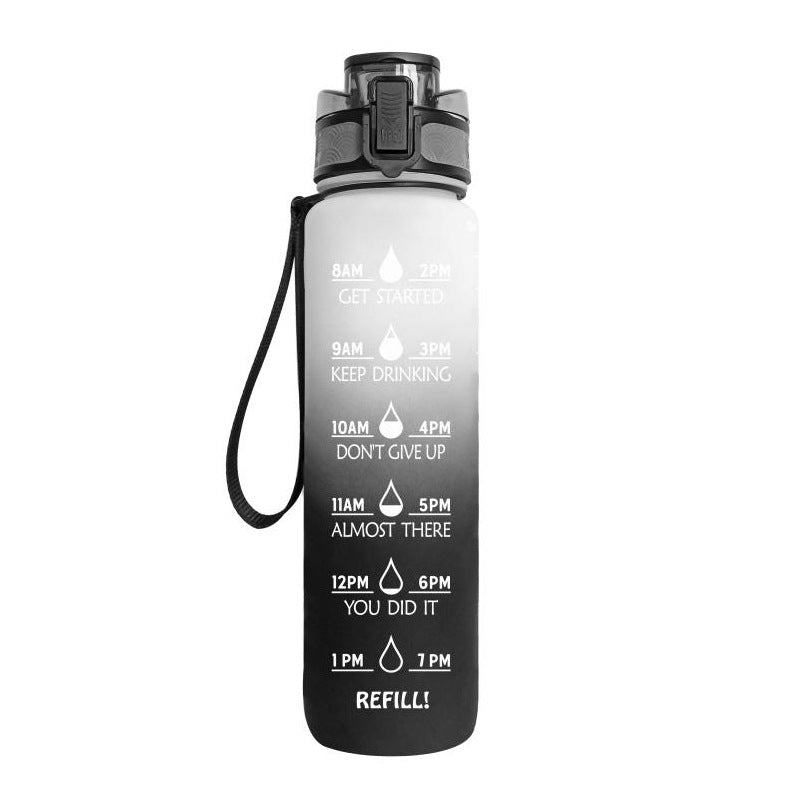 HydraHero waterfles met tijdlijn