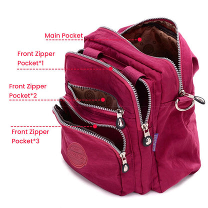 Wensy waterafstotende multifunctionele crossbody tas