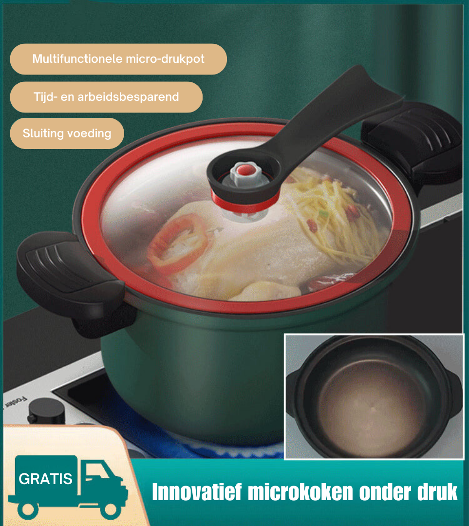 PureCook multifunctionele snelkookpan
