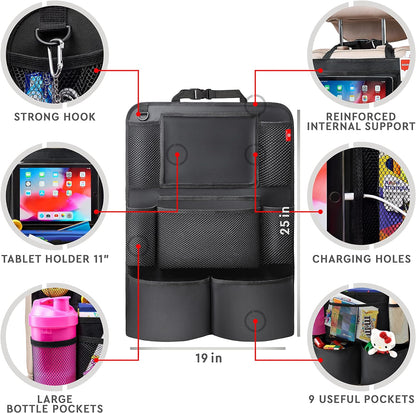 Multifunctionele Auto Organizer Achterbank 2-Pack