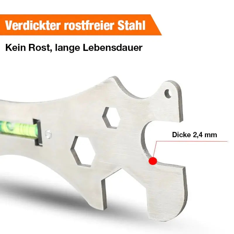 WrenchPro™ roestvrijstalen haaksleutel