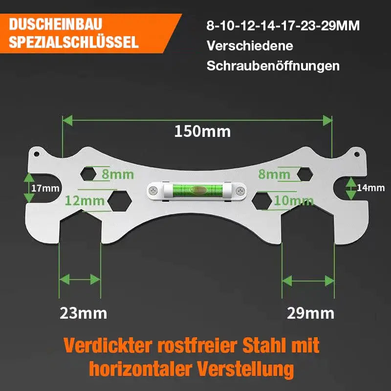 WrenchPro™ roestvrijstalen haaksleutel