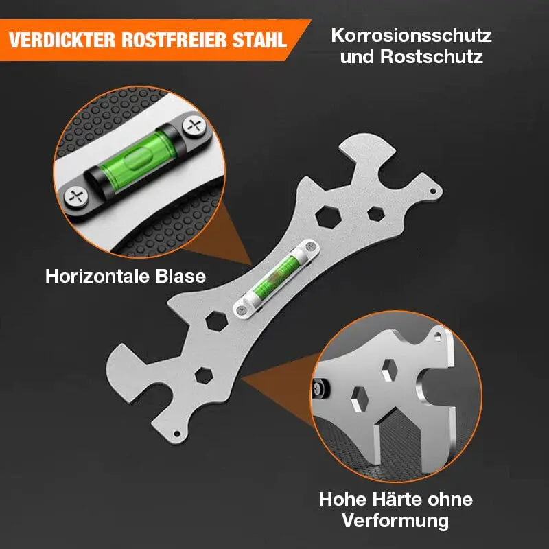 WrenchPro™ roestvrijstalen haaksleutel