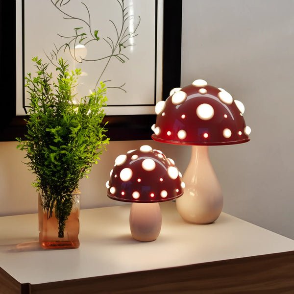 Lumio Pallora paddenstoel design tafellamp