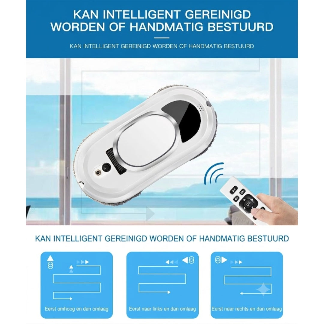 Ramenwasser Robot automatische glasreiniger