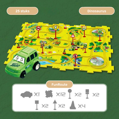 FunRoute interactieve autobaan speelset