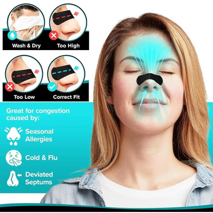 FLOWACTIVE neusstrips voor betere ademhaling