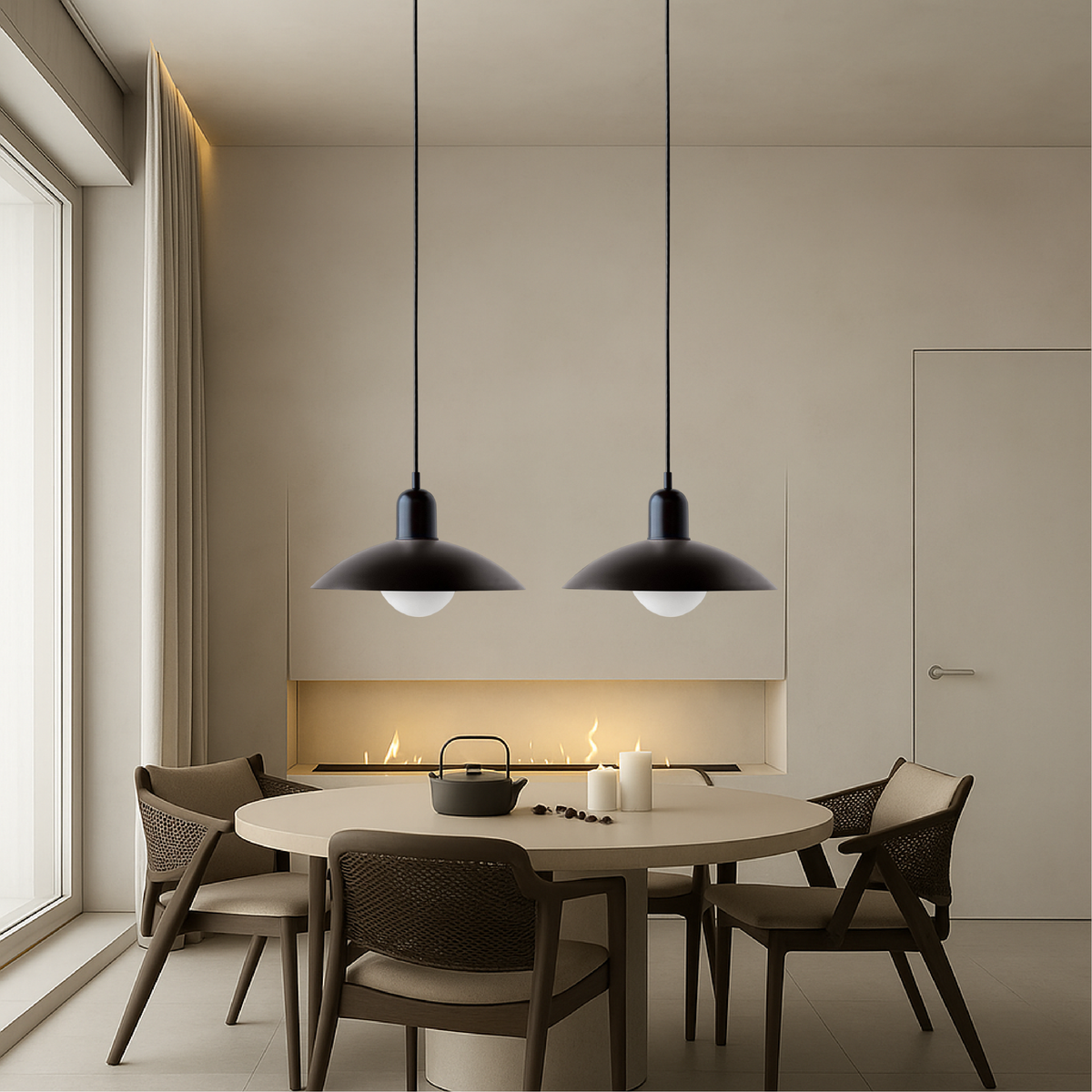 Metalen Scandinavische Hanglamp