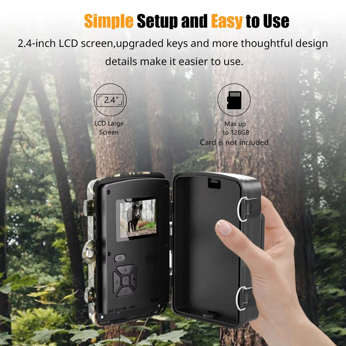 Navando 1080P Full HD wildcamera