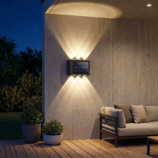 Navando zonne-energie wandlamp