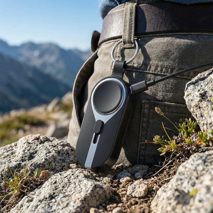 PowerClip draadloze powerbank sleutelhanger