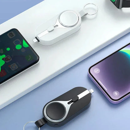 PowerKey draadloze powerbank sleutelhanger