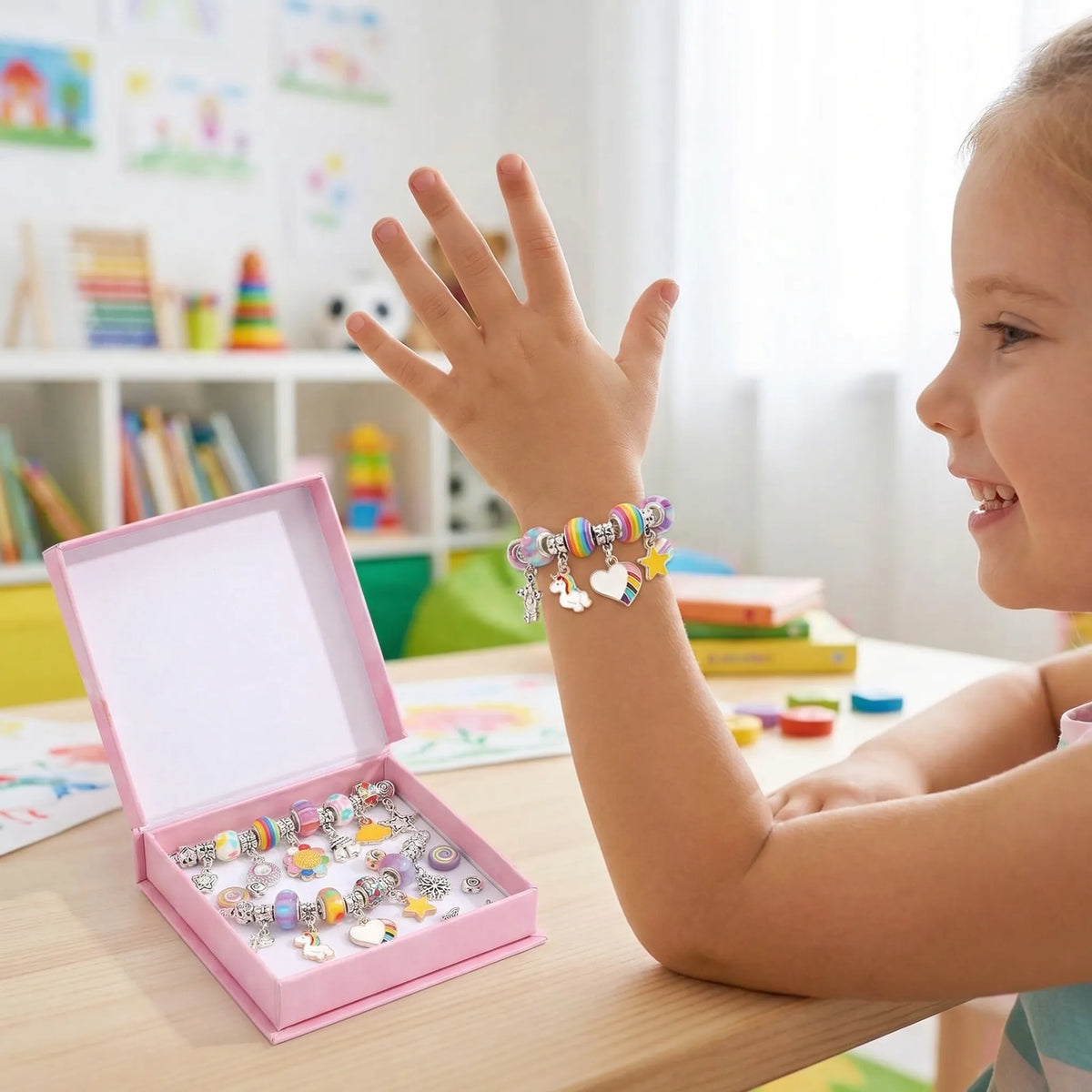 DIY Armbandenset met Bedels en Kralen