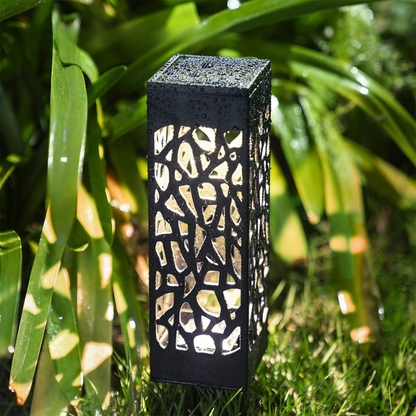 Navando Decoratieve Solar Tuinlamp Op Grondpin