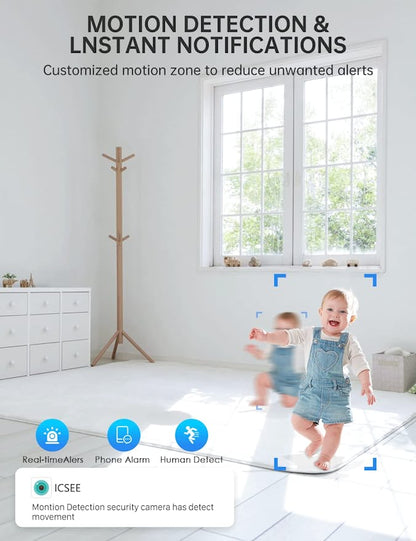 360-Graden draadloze lamp beveiligingscamera