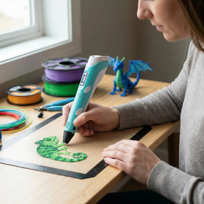 Draadloze 3D-tekenpen met LCD-display