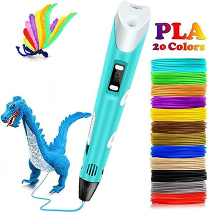 Draadloze 3D-tekenpen met LCD-display