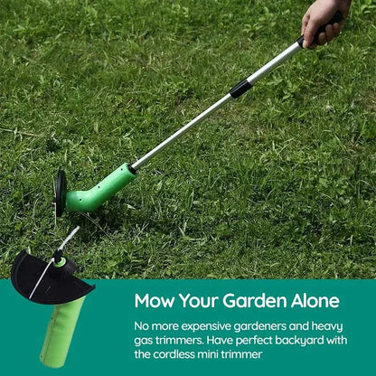 Draadloze compacte grastrimmer
