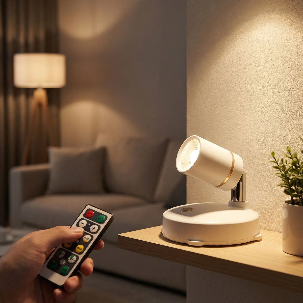 Navando draadloze dimbare LED-spotlight