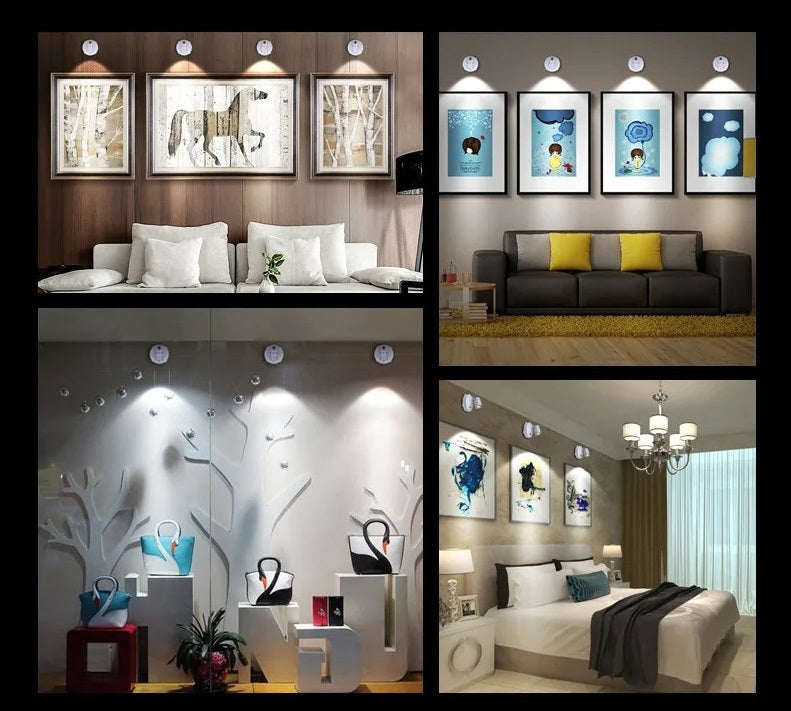 Navando draadloze dimbare LED-spotlight