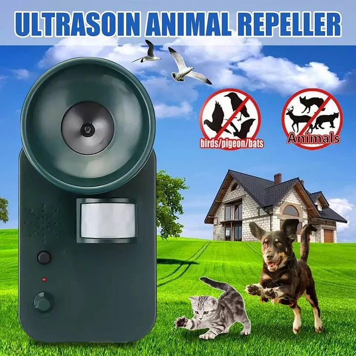 Navando draadloze ultrasone dierenverjager