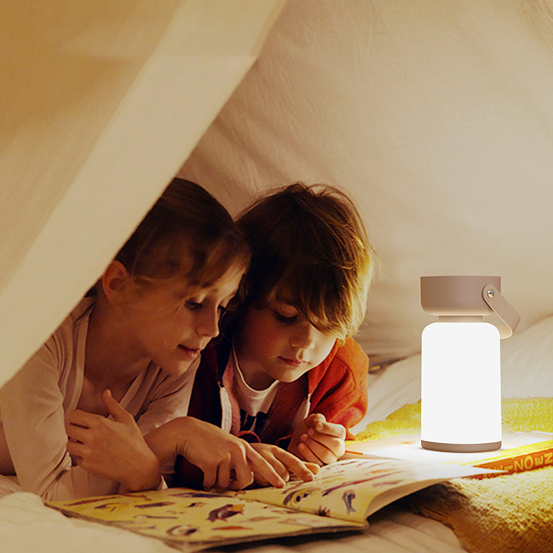 Draagbare Cilindrische LED-Tafellamp