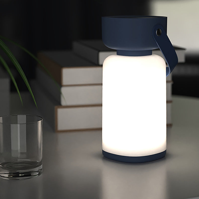 Draagbare Cilindrische LED-Tafellamp