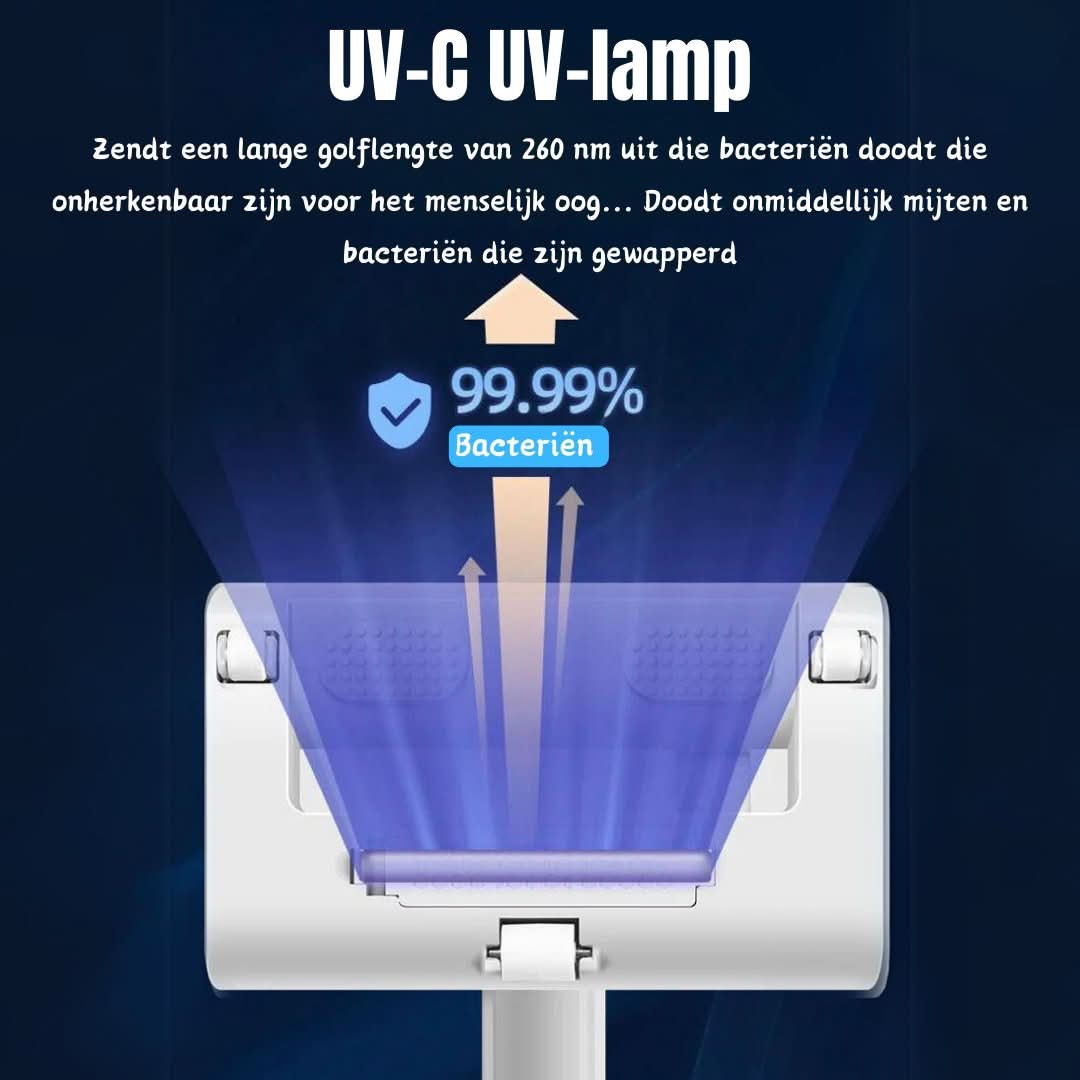 Navando draadloze matras handstofzuiger