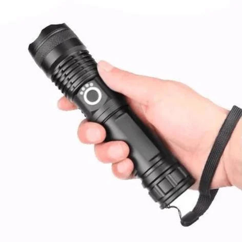 XHP50 oplaadbare LED zaklamp
