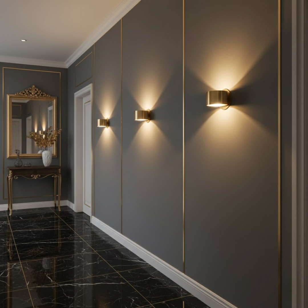 Navando cilindrische wandlamp