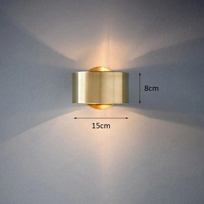 Navando cilindrische wandlamp