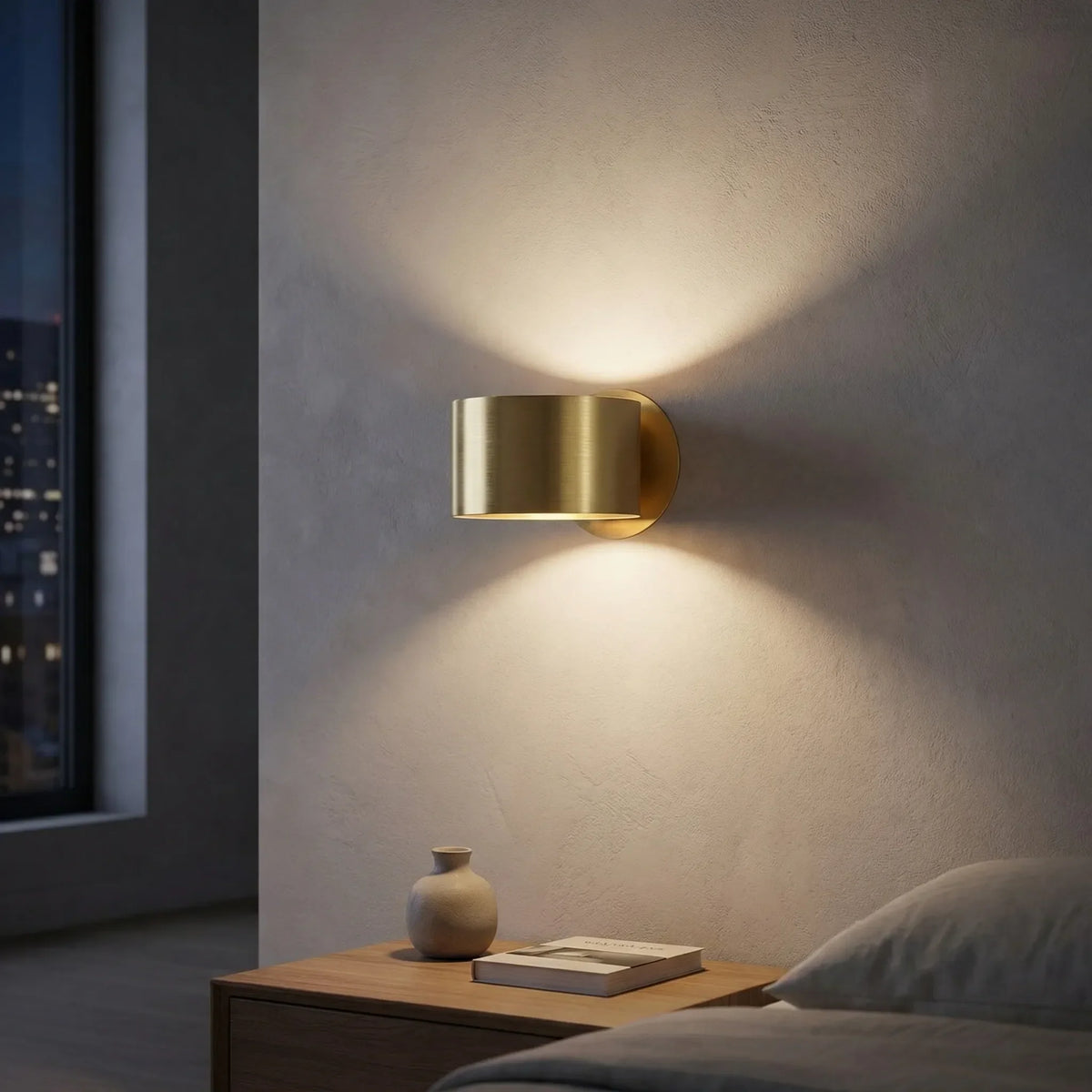Navando cilindrische wandlamp