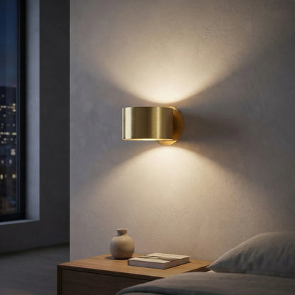 Navando cilindrische wandlamp