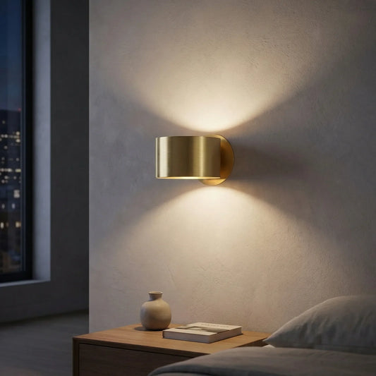 Navando cilindrische wandlamp