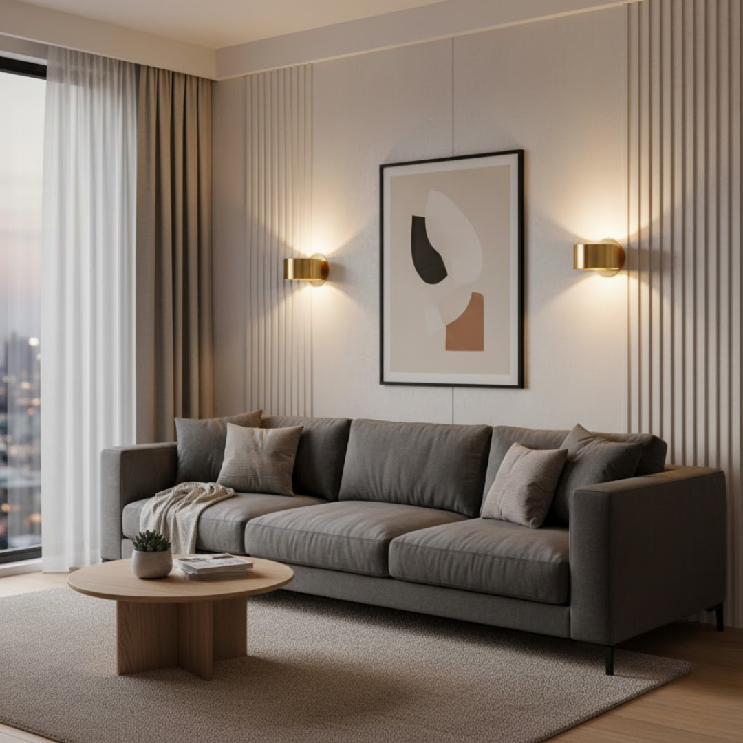Navando cilindrische wandlamp