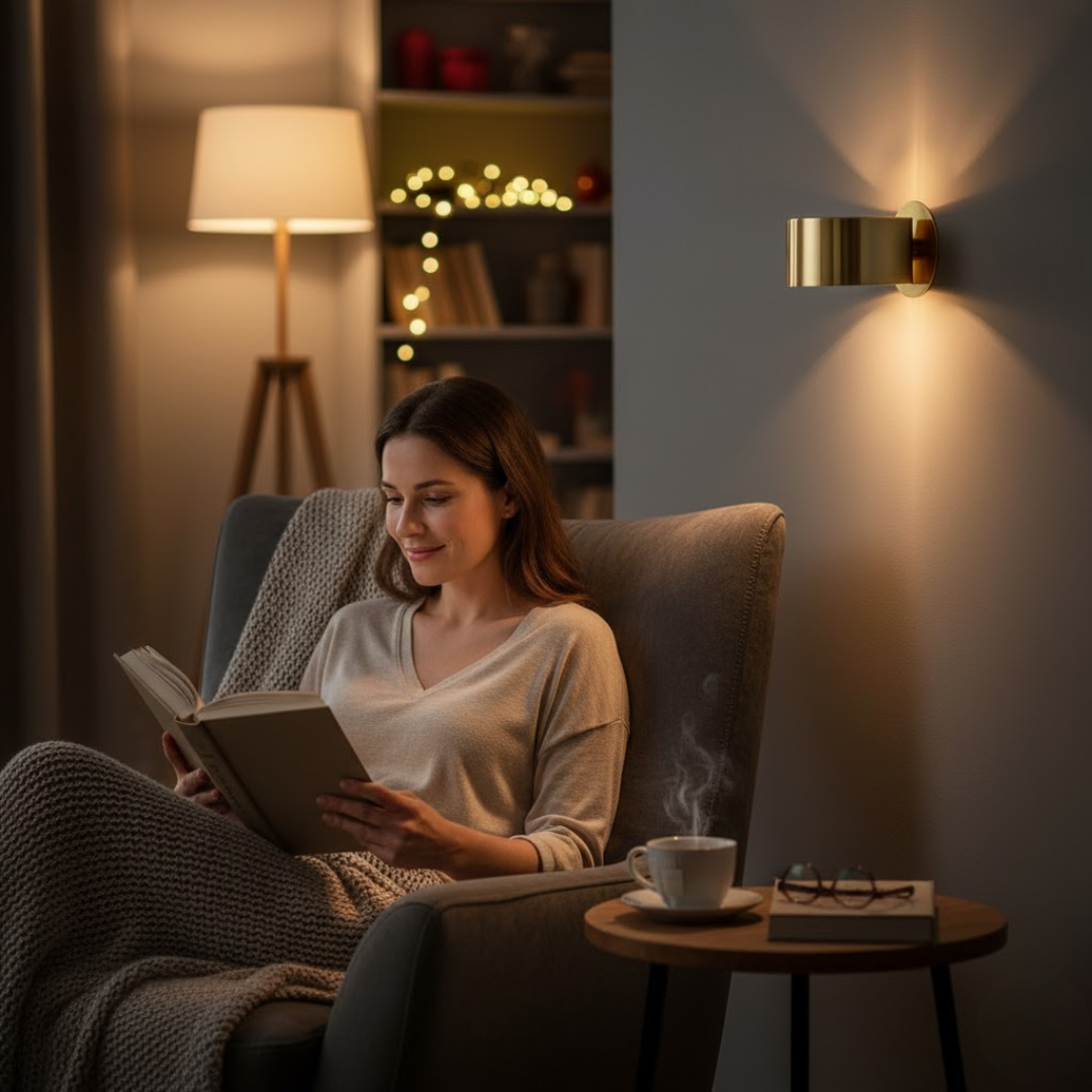 Navando cilindrische wandlamp
