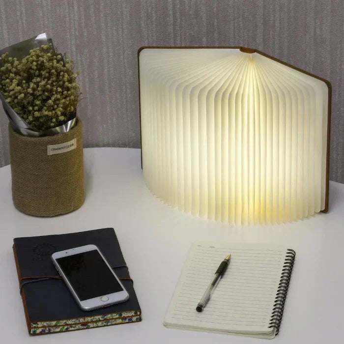 Opvouwbare LED-Boeklamp Met Instelbare Helderheid