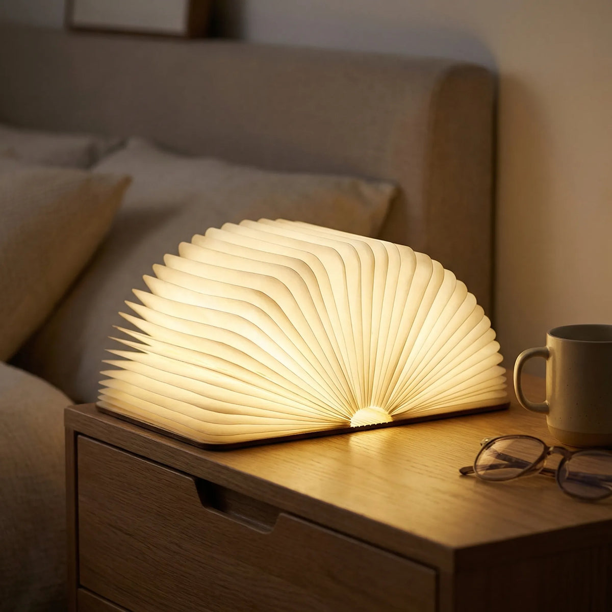 Opvouwbare LED-Boeklamp Met Instelbare Helderheid