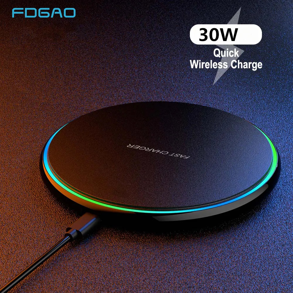 Navando 30W snelle draadloze oplaadpad