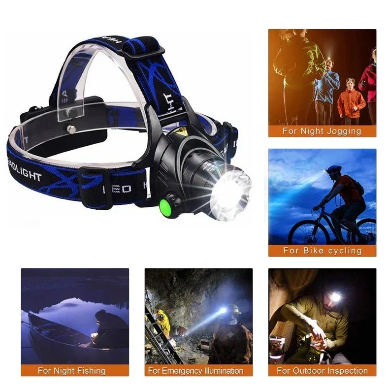 LumenBeam krachtige LED-hoofdlamp