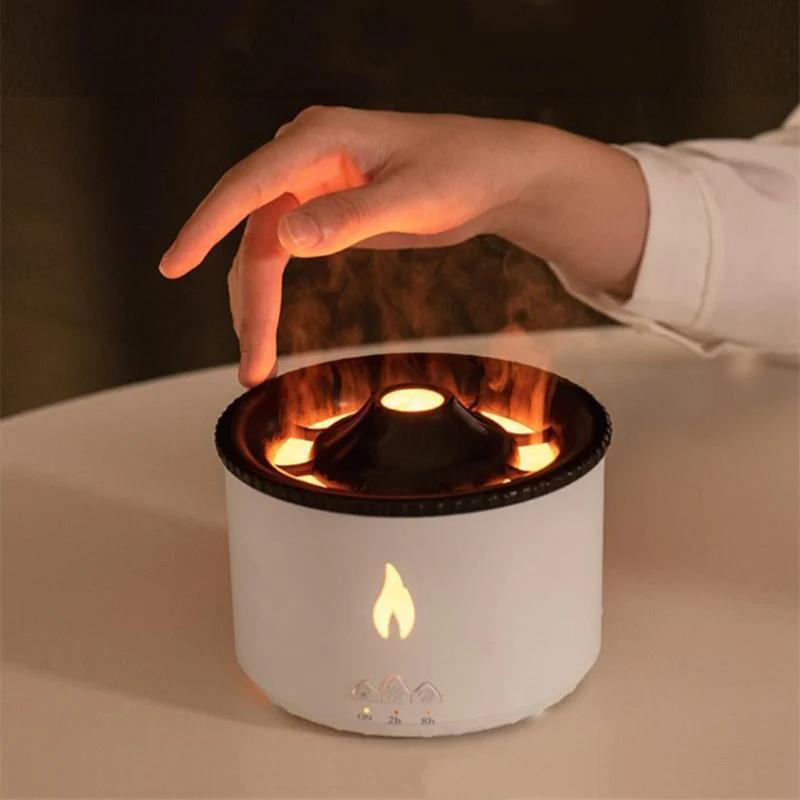 Navando vulkaan warme nevel diffuser